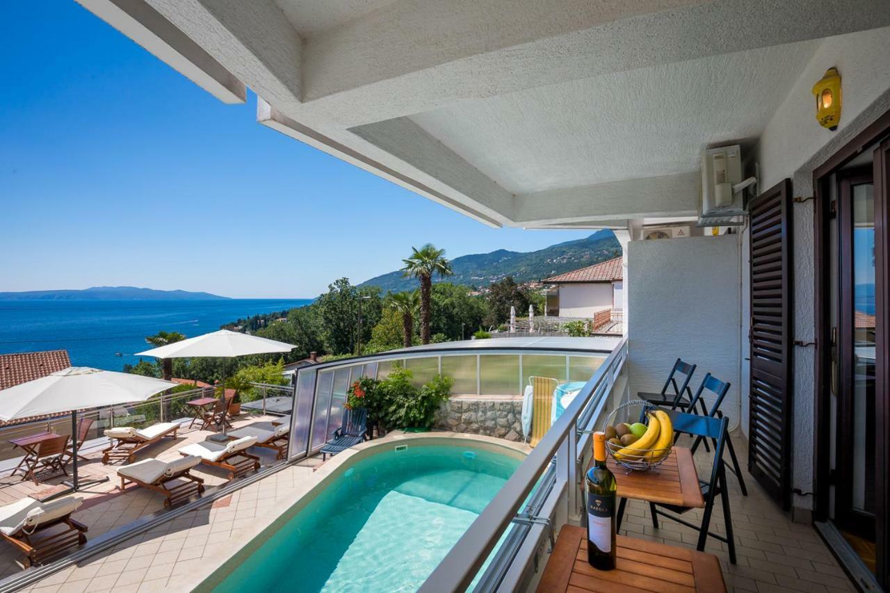 Villa Roses Apartments & Wellness Ičići Exterior foto